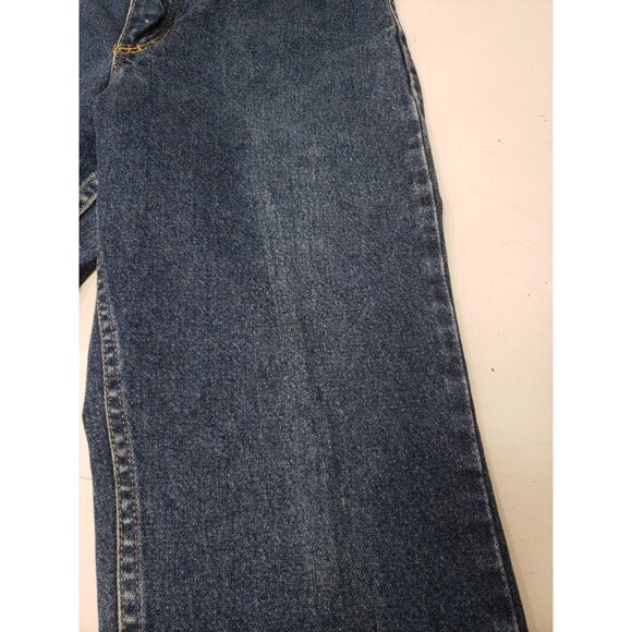 Wrangler Twenty X Women’s Size 9/10 x 32 Straight Leg Denim Dark Wash Jeans - Picture 8 of 16